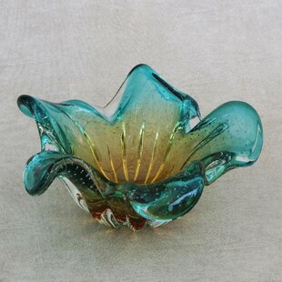 glass art bowl